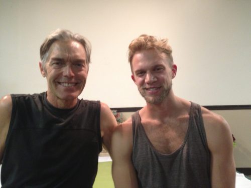 Mike w Richard Freeman